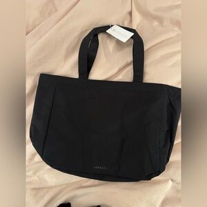 NWT Athleta Black Tote Bag